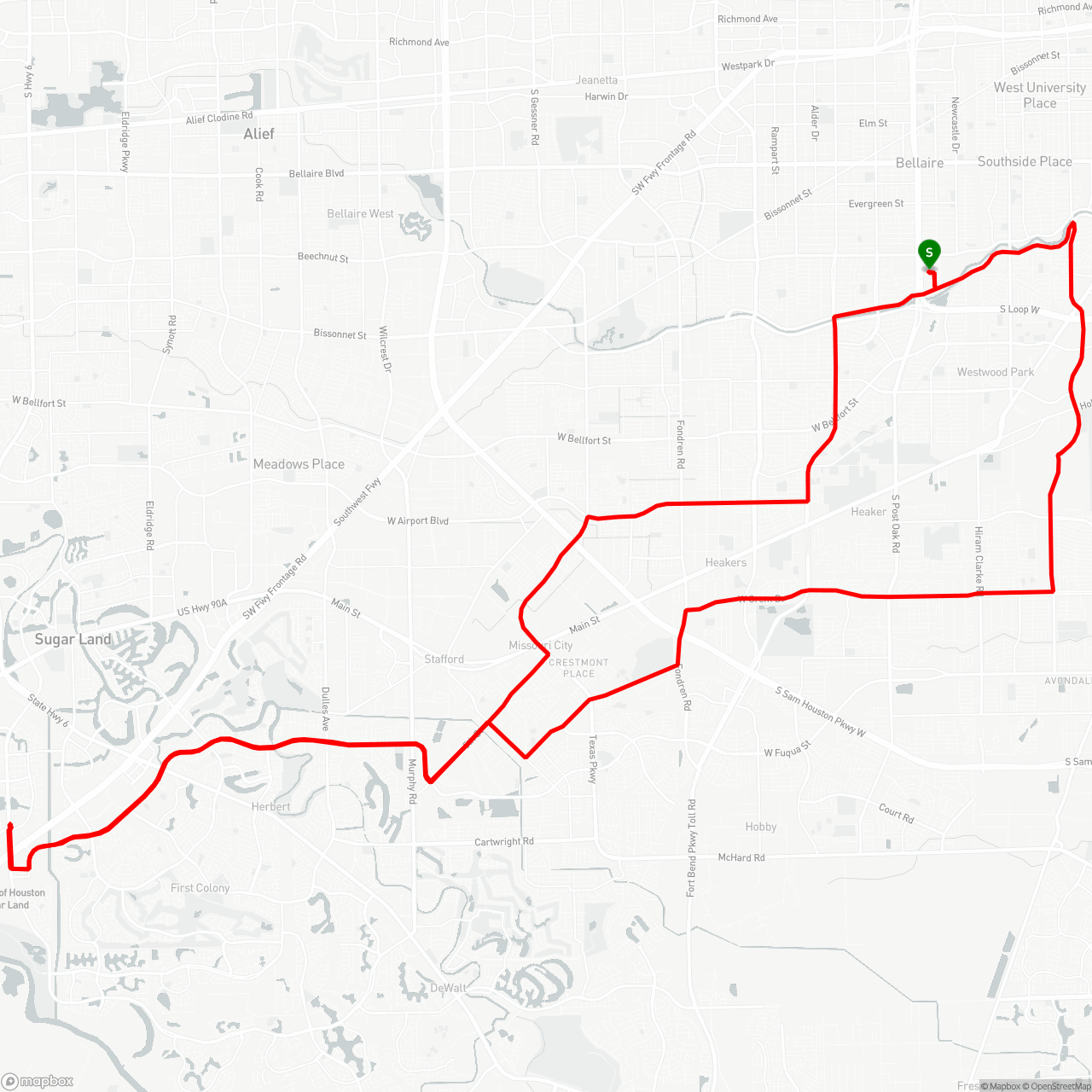 TO TREK SUGARLAND 42 Chasing Watts!